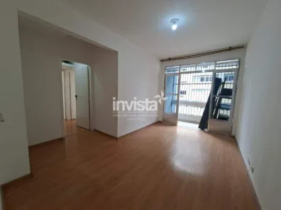 Apartamento com 2 Quartos para alugar, 76m² no Gonzaga, Santos