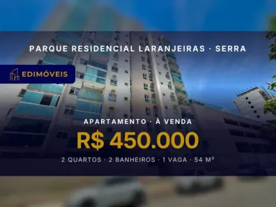 Apartamento com 2 Quartos à venda, 54m² no Parque Residencial Laranjeiras, Serra