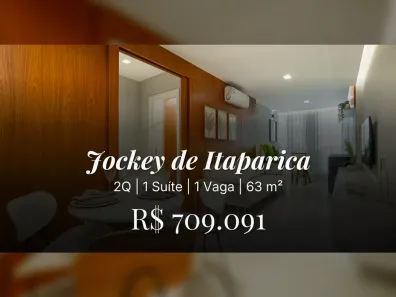 Apartamento com 2 Quartos à venda, 64m² no Jockey de Itaparica, Vila Velha