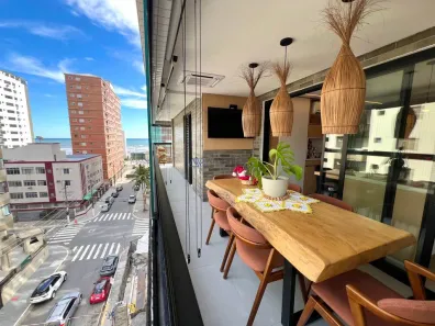 Apartamento com 3 Quartos à venda, 130m² no Canto do Forte, Praia Grande