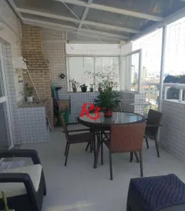 Cobertura com 3 Quartos à venda, 169m² no Boqueirão, Santos