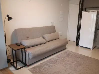 Apartamento com 1 Quarto para alugar, 40m² no Indianópolis, São Paulo