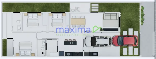 Casa com 3 Quartos à venda, 160m² no Luar da Barra, Barra dos Coqueiros