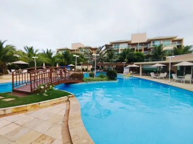 Apartamento com 4 Quartos para alugar, 140m² no Porto das Dunas, Aquiraz