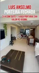 Apartamento com 3 Quartos à venda, 108m² no Luiz Anselmo, Salvador