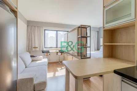Flat com 1 Quarto à venda, 27m² no Indianópolis, São Paulo