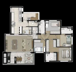 Apartamento com 3 Quartos à venda, 130m² no Sumaré, São Paulo