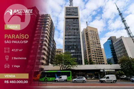 Sala Comercial à venda, 47m² no Bela Vista, São Paulo