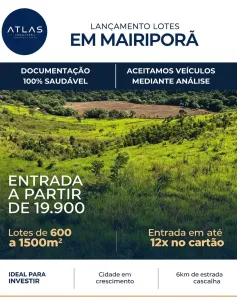 Lote/Terreno à venda, 600m² no Terra Preta (Terra Preta), Mairiporã