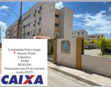 Apartamento com 2 Quartos à venda, 46m² no Marcos Freire, Jaboatão dos Guararapes