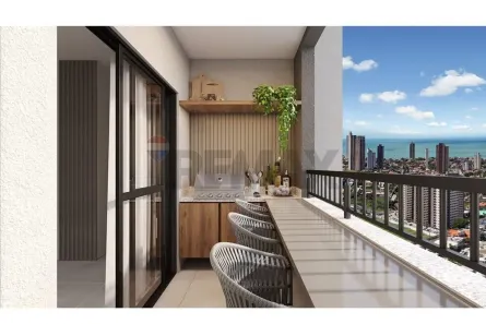 Apartamento com 2 Quartos à venda, 46m² no Ponta Negra, Natal