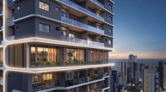 Apartamento com 2 Quartos à venda, 67m² no Meireles, Fortaleza