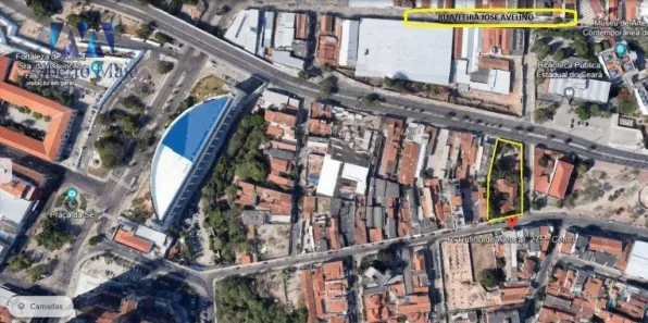 Lote/Terreno à venda, 2075m² no Centro, Fortaleza