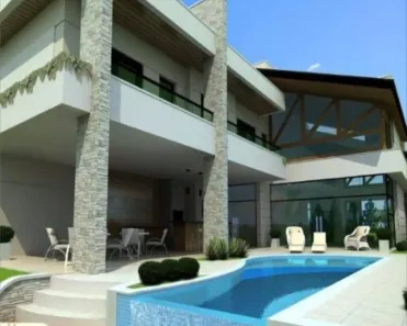 Casa de Condomínio com 5 Quartos à venda, 472m² no Alphaville Dom Pedro, Campinas