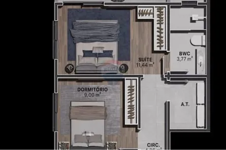 Apartamento com 2 Quartos à venda, 84m² no Centro, Navegantes
