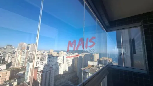 Apartamento com 3 Quartos à venda, 168m² no Gonzaga, Santos