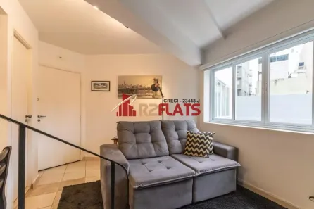Flat com 1 Quarto para alugar, 49m² no Vila Nova Conceição, São Paulo