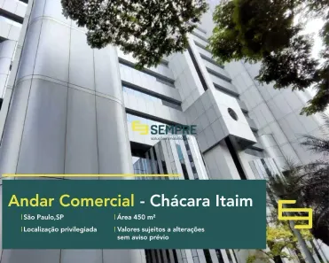 Imóvel Comercial para alugar, 450m² no Chácara Itaim, São Paulo