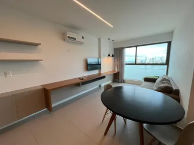 Apartamento com 1 Quarto para alugar, 36m² no São José, Recife
