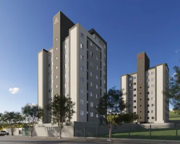 Apartamento com 2 Quartos à venda, 45m² no Boa Esperança, Santa Luzia