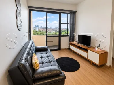 Flat com 1 Quarto para alugar, 34m² no Paraíso do Morumbi, São Paulo