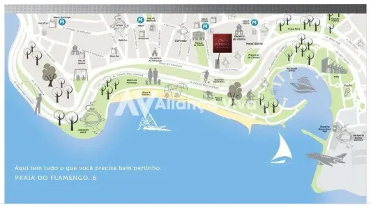 Apartamento com 1 Quarto à venda, 56m² no Flamengo, Rio de Janeiro