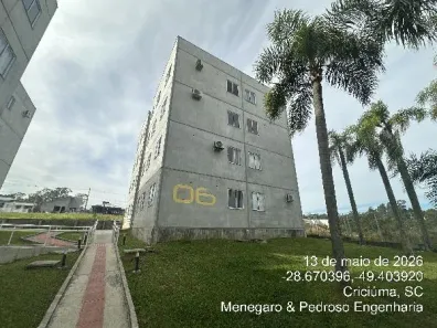 Apartamento com 2 Quartos à venda, 50m² no Vila Zuleima, Criciúma