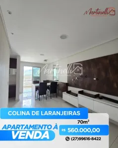 Apartamento com 2 Quartos à venda, 70m² no Parque Residencial Laranjeiras, Serra