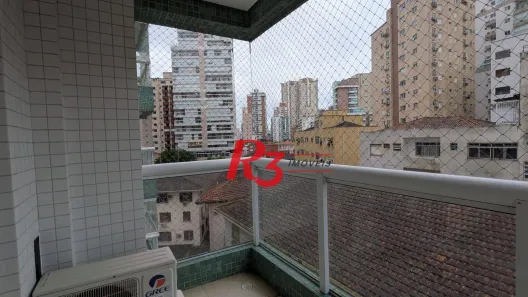 Apartamento com 2 Quartos para alugar, 81m² no Boqueirão, Santos