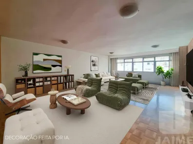Apartamento com 4 Quartos para alugar, 171m² no Santa Cecília, São Paulo