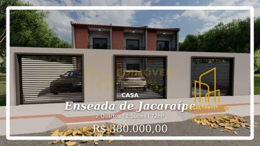 Casa com 2 Quartos à venda, 72m² no Enseada de Jacaraípe, Serra