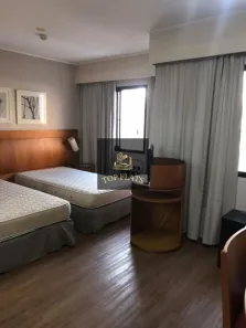 Flat com 1 Quarto para alugar, 28m² no Indianópolis, São Paulo