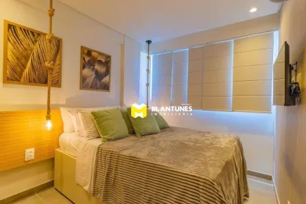 Apartamento com 1 Quarto para alugar, 28m² no Porto de Galinhas, Ipojuca