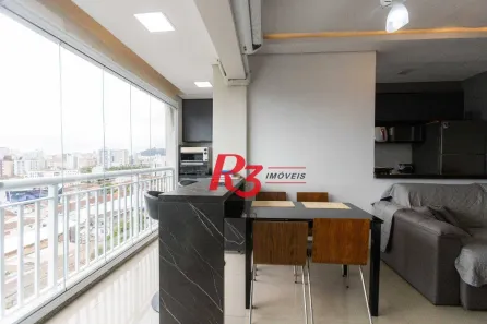 Apartamento com 1 Quarto à venda, 52m² no Vila Mathias, Santos