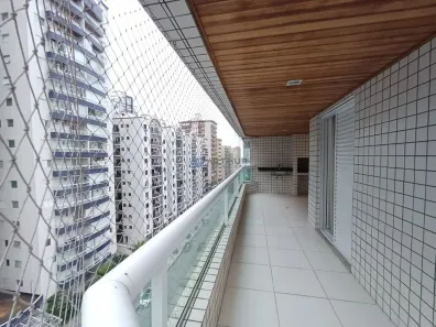 Apartamento com 3 Quartos para alugar, 110m² no Canto do Forte, Praia Grande