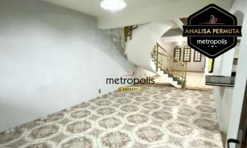 Sobrado com 3 Quartos à venda, 315m² no Vila Vitória, Santo André