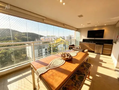 Apartamento com 3 Quartos para alugar, 134m² no Vila Luis Antônio, Guarujá