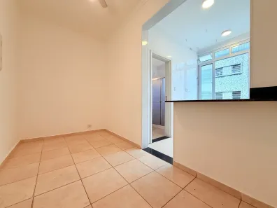 Apartamento com 1 Quarto para alugar, 36m² no Aparecida, Santos