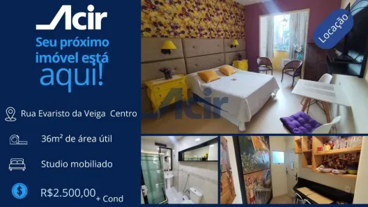 Kitnet com 1 Quarto para alugar, 35m² no Centro, Rio de Janeiro