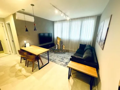 Flat com 1 Quarto para alugar, 40m² no Vila São Francisco (Zona Sul), São Paulo