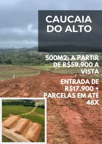 Lote/Terreno à venda, 500m² no Altos de Caucaia (Caucaia do Alto), Cotia