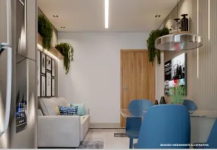 Apartamento com 2 Quartos à venda, 48m² no Nossa Senhora Aparecida, Uberlândia