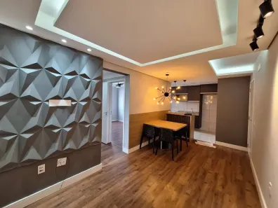 Apartamento com 2 Quartos para alugar, 59m² no Vila São Pedro, Hortolândia