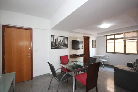 Apartamento com 1 Quarto para alugar, 48m² no Funcionários, Belo Horizonte