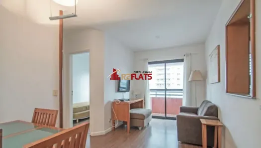 Flat com 2 Quartos para alugar, 48m² no Cidade Monções, São Paulo