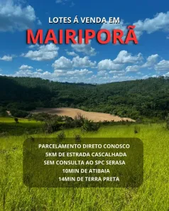 Lote/Terreno à venda, 1000m² no Terra Preta (Terra Preta), Mairiporã
