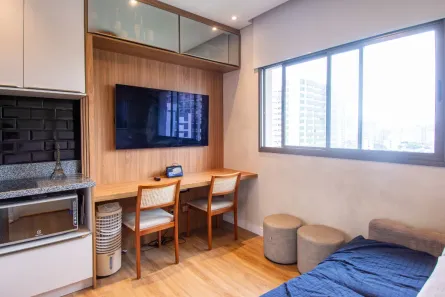 Apartamento com 1 Quarto à venda, 27m² no Chácara Santo Antônio (Zona Sul), São Paulo