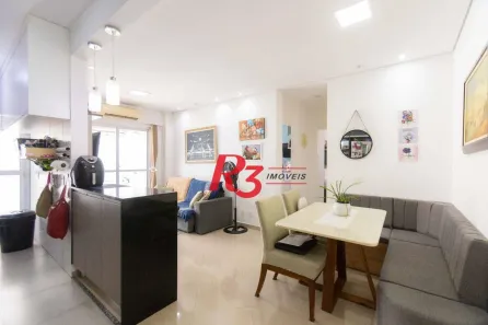 Apartamento com 2 Quartos à venda, 68m² no Estuário, Santos
