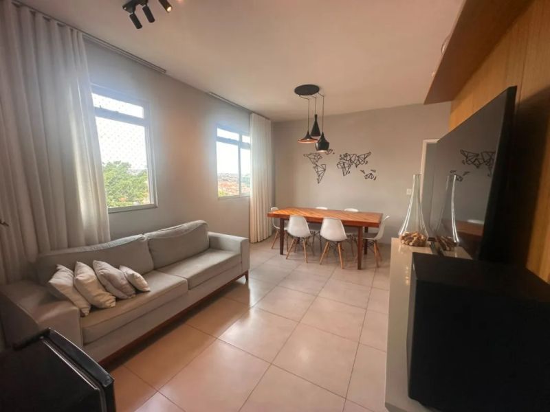 Apartamento com 3 quartos — Alípio de Melo, Belo Horizonte