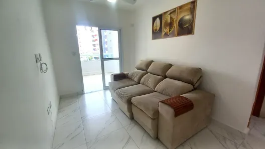 Apartamento com 2 Quartos para alugar, 76m² no Guilhermina, Praia Grande